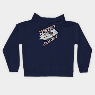 speed racer vintage 80s Kids Hoodie